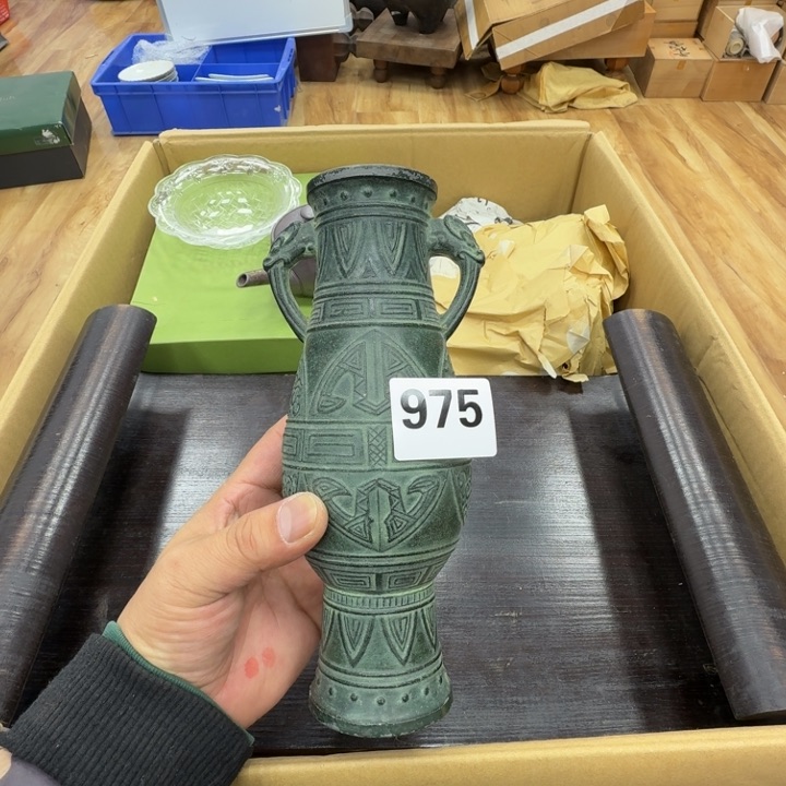 瓷片工艺品摆件瓷器摆件正能量