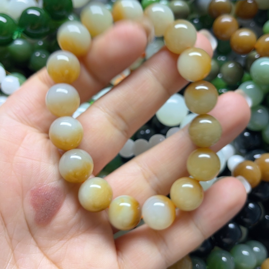 和田玉手链未镶嵌