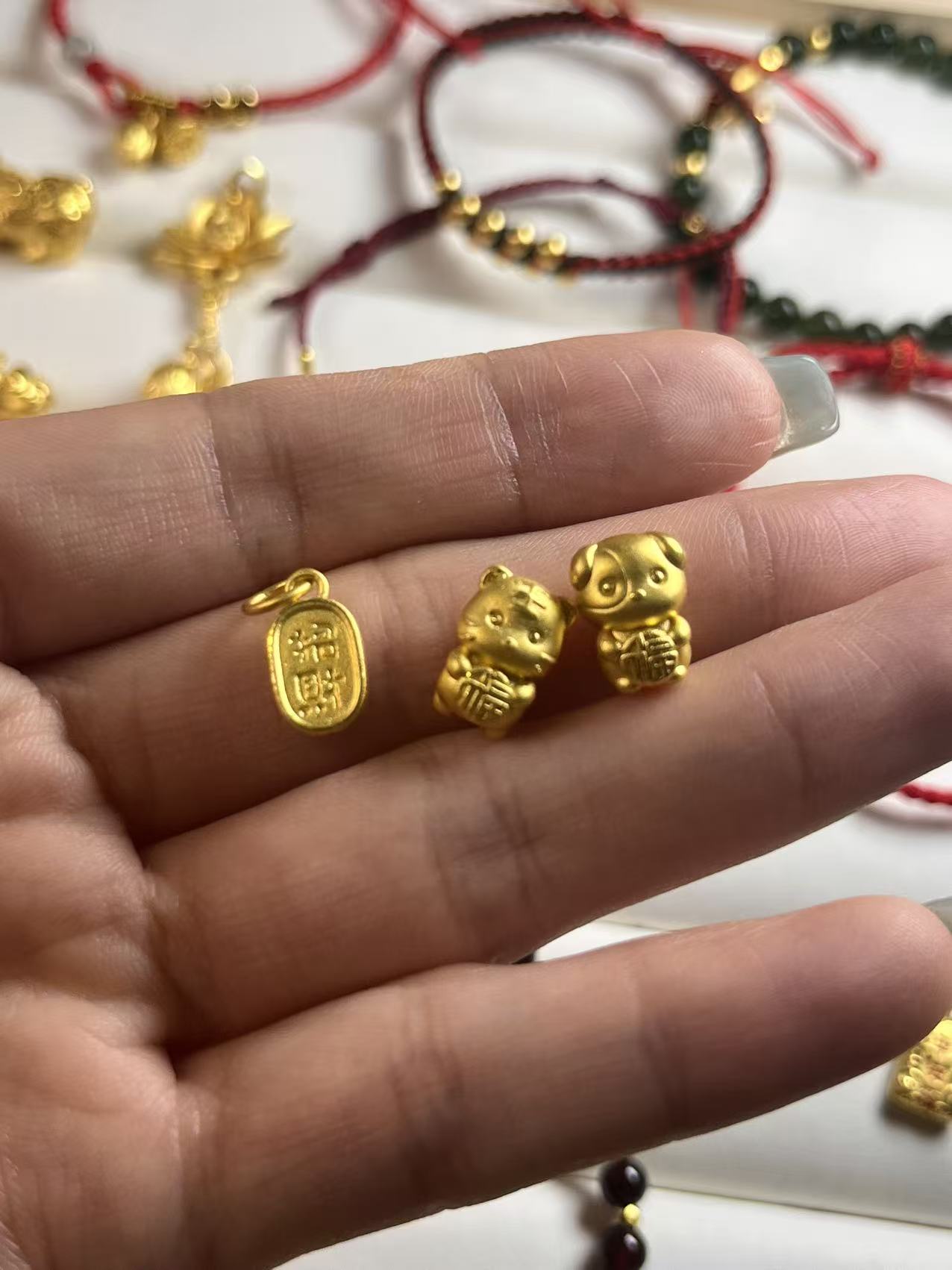 足金999生肖＋提溜