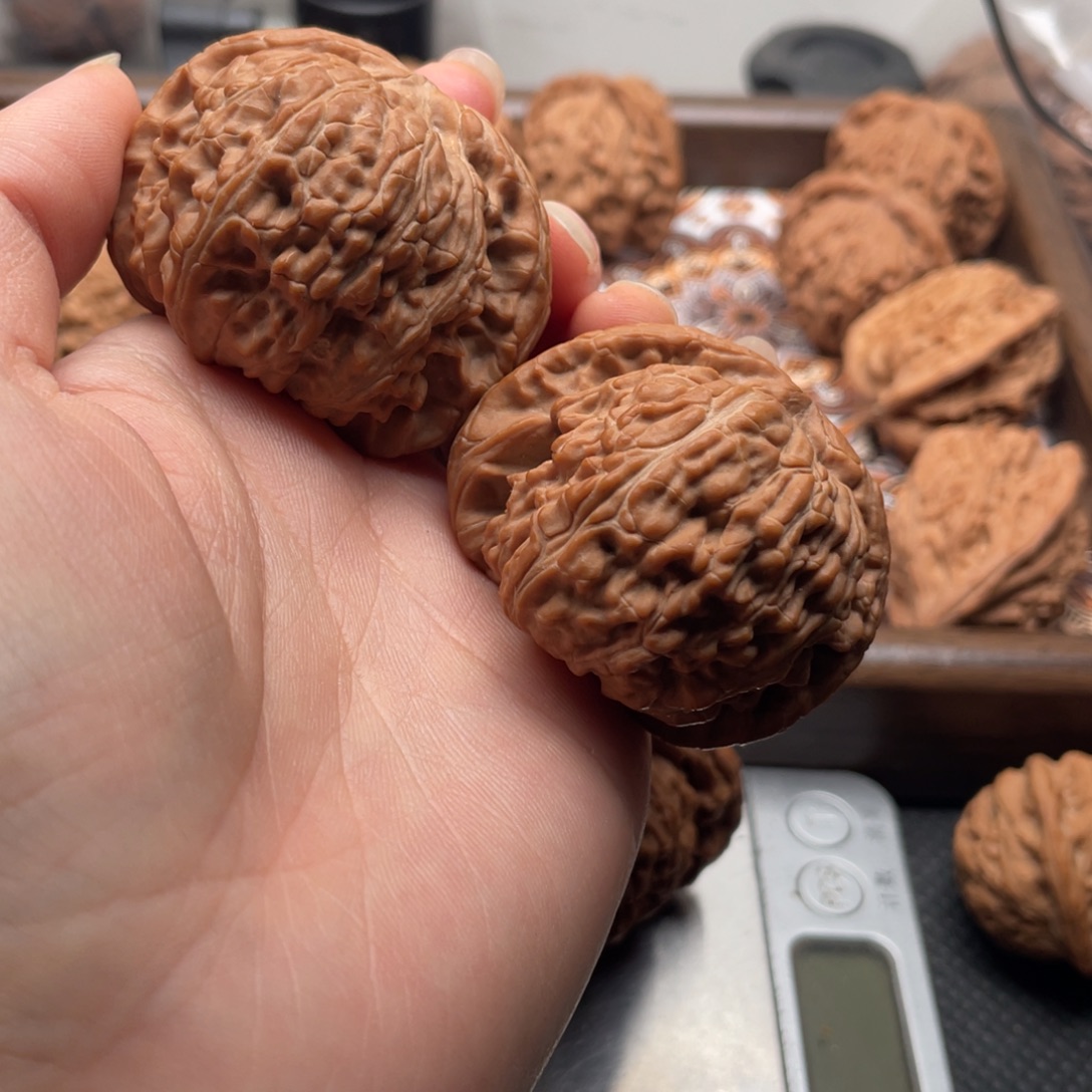 *****吊坠文玩核桃白狮子全品