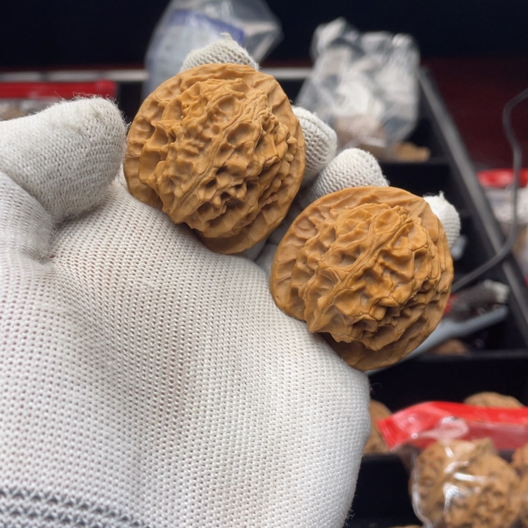 文玩核桃把件苹果园 025