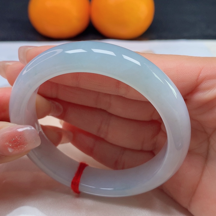 翡翠手镯未镶嵌缅甸天然a货翡翠57