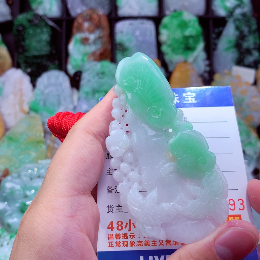 【闪购商品】翡翠颈饰未镶嵌挂件