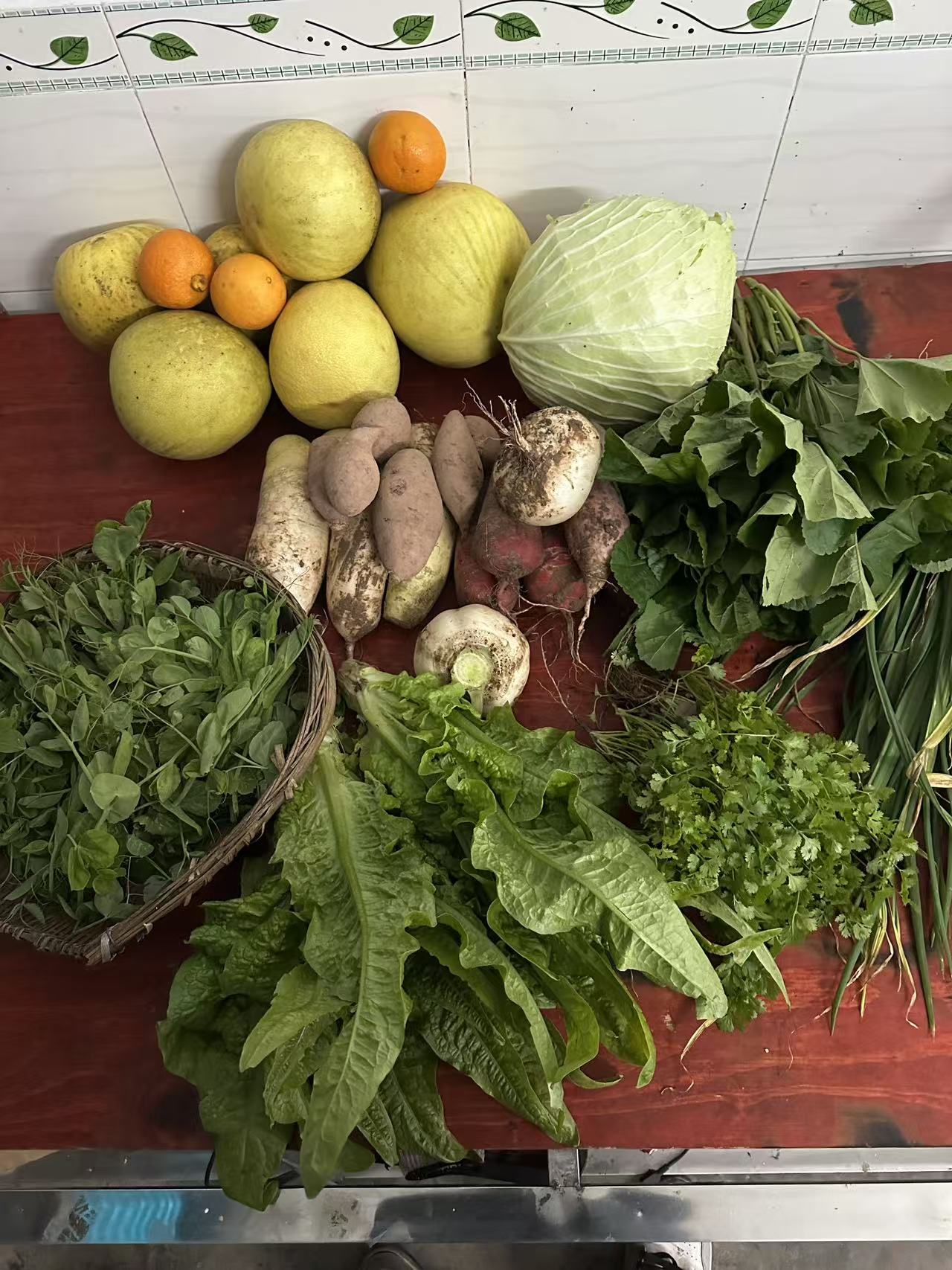 石坎村正宗农家菜3拼装