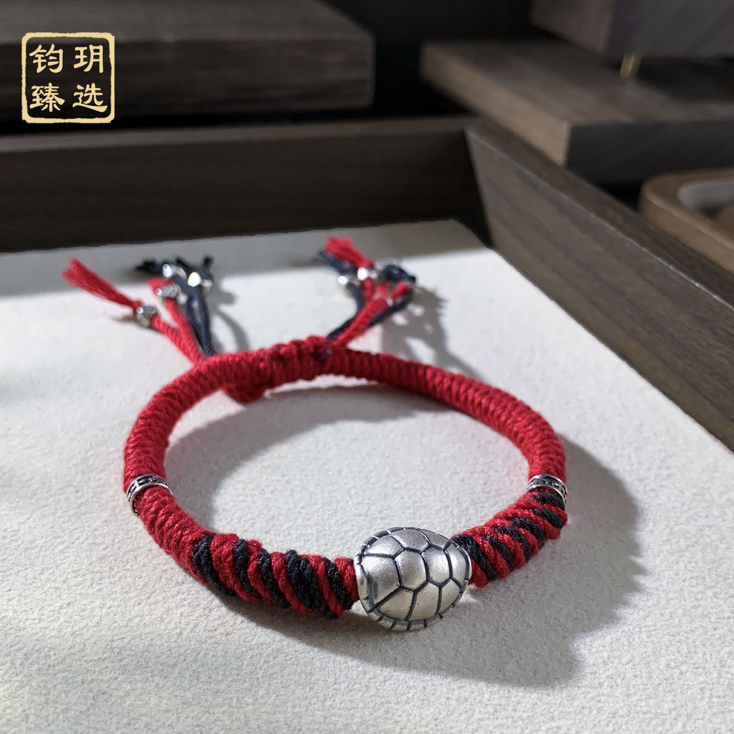 925银手链 (回馈5级以上老顾客）富甲天下手工编绳 | AN0072