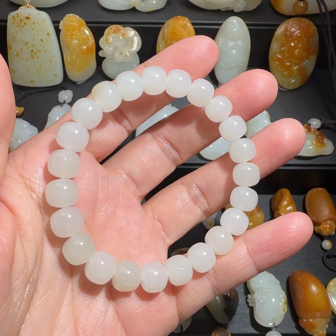 和田玉吊坠(不含链)未镶嵌