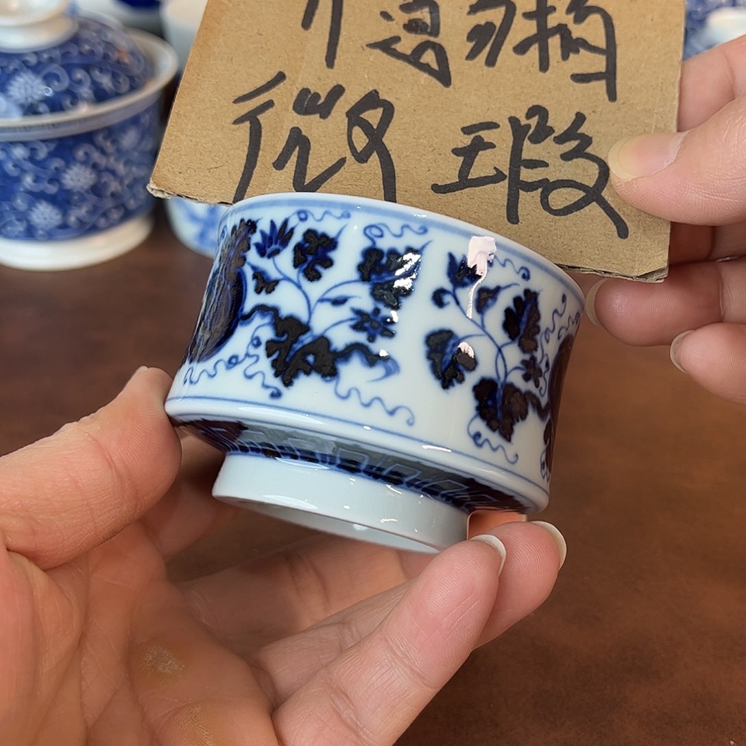 杯景德镇全手工手绘陶瓷