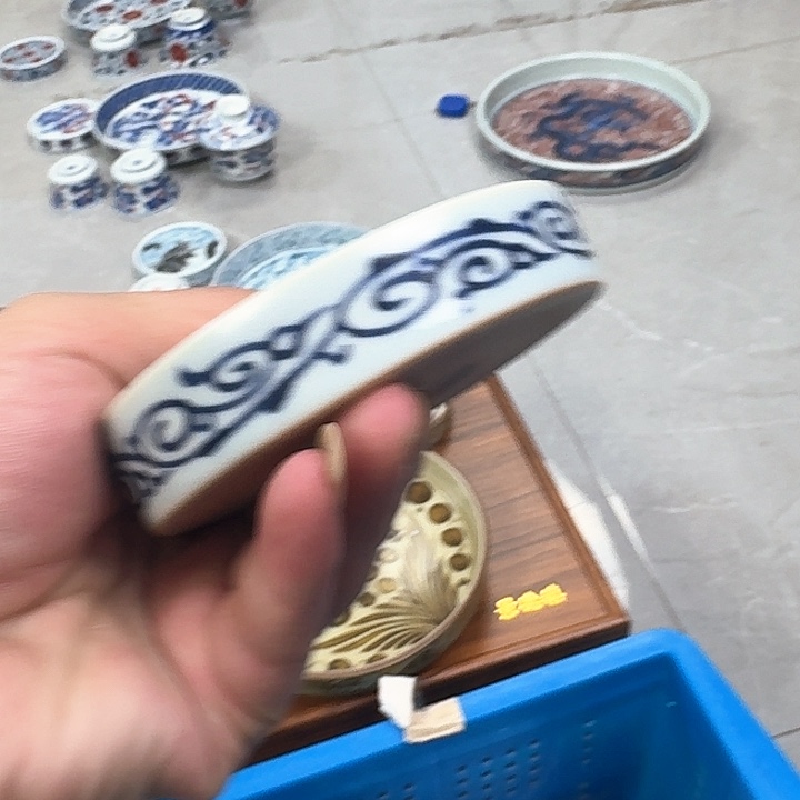 瓷片黄龙盖置景德镇