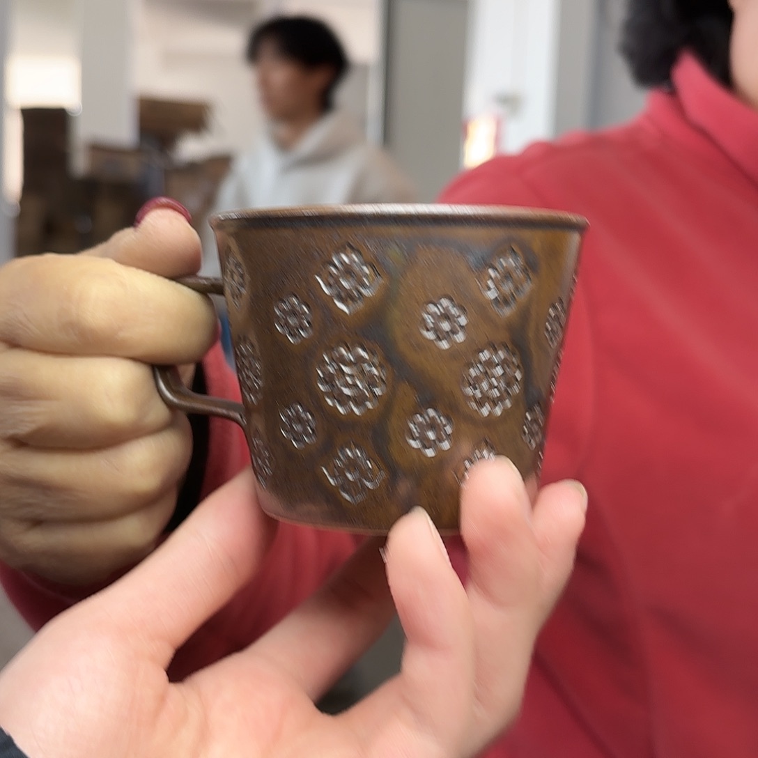 龙泉云间青瓷小米茶器