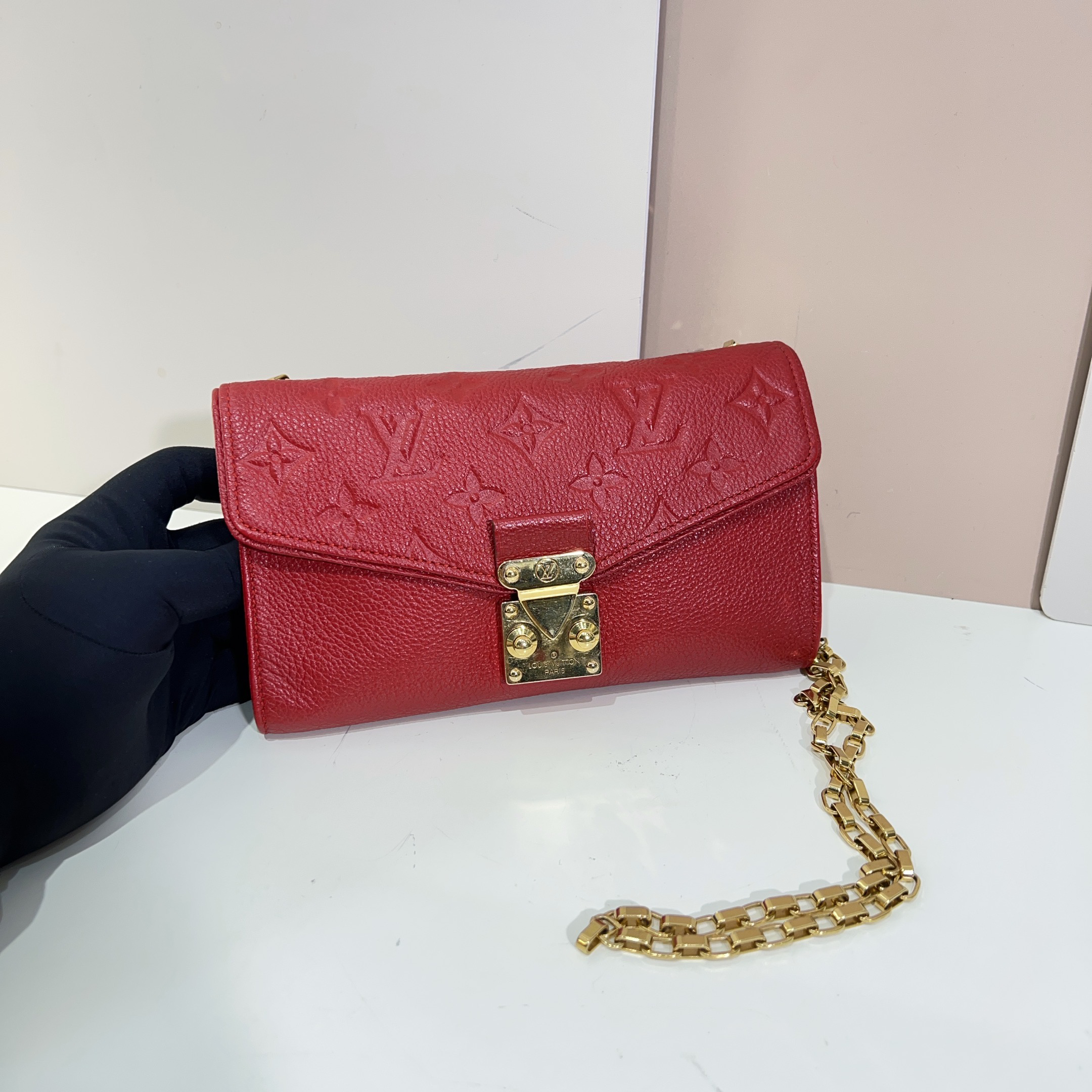 95新 LouisVuitton/路易威登 lv全皮斜挎包 cj4874
