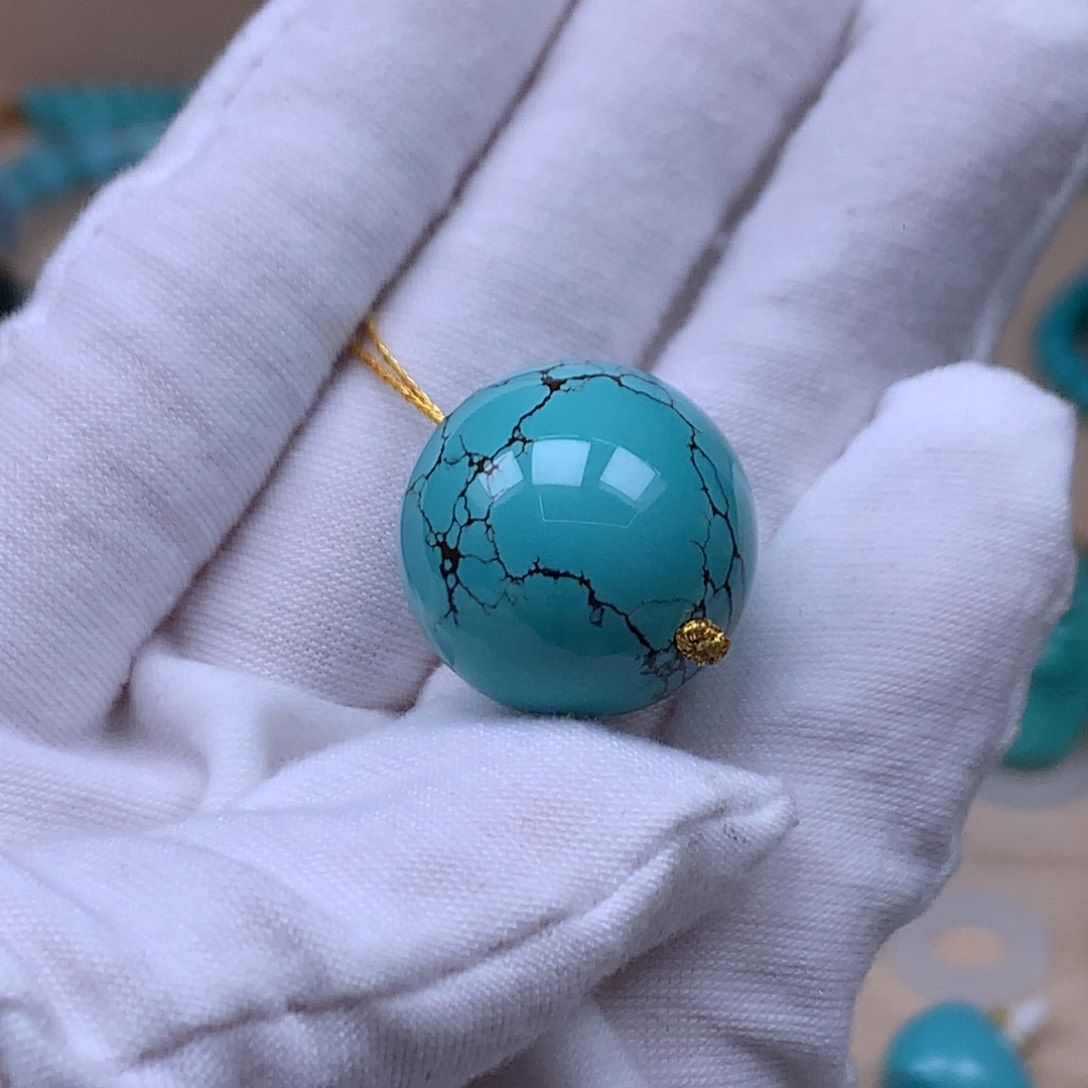 绿松石未镶嵌绿松石精品配饰