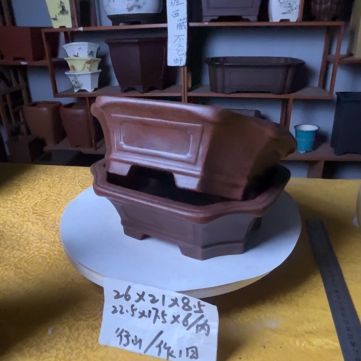 紫砂花盆紫砂花盆