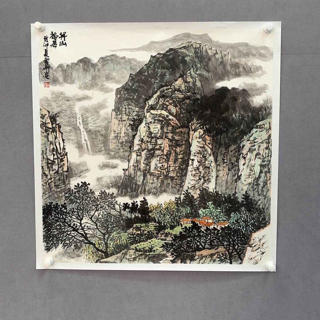 国画亲笔手绘原创