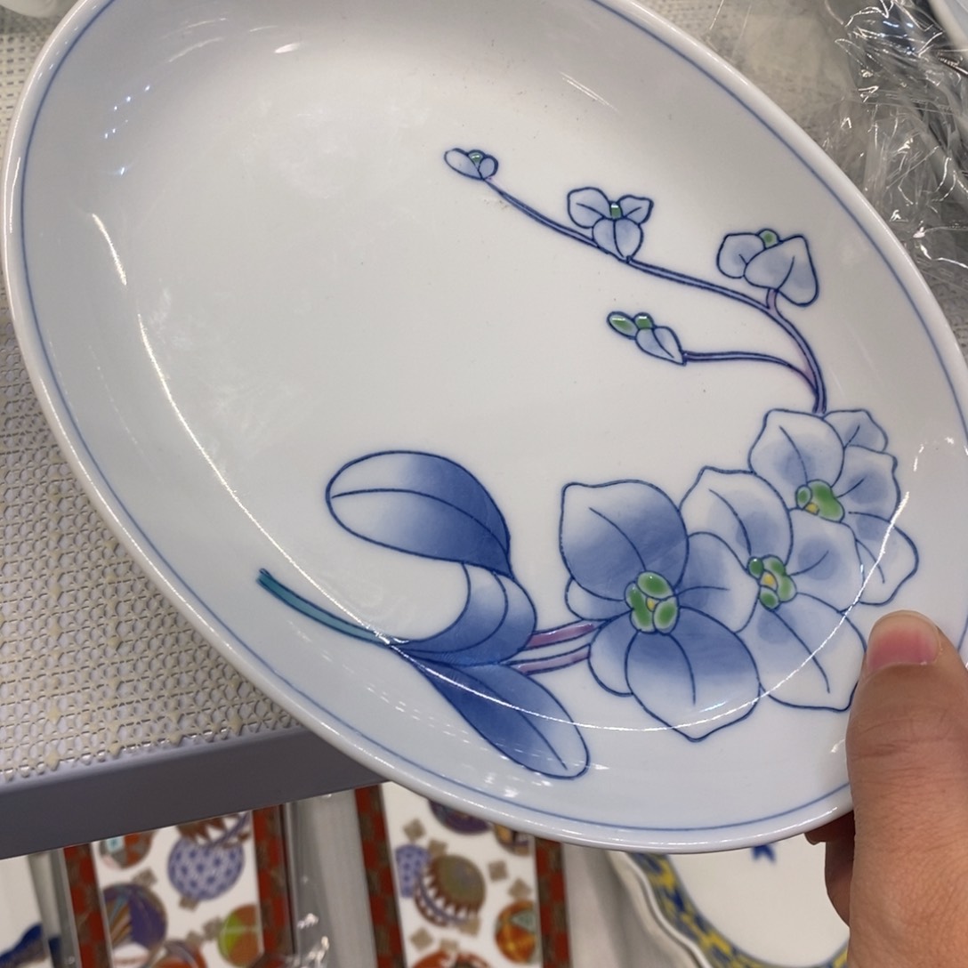 碟19✖️13 厘米 小杨瓷器陶瓷陶瓷