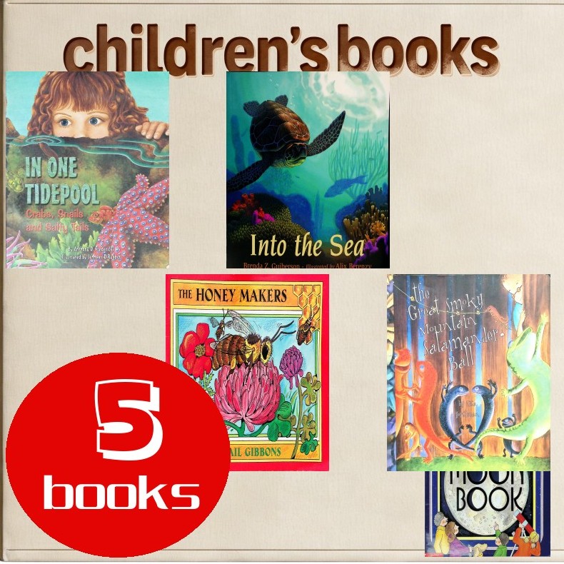 英文原版绘本5本93251231006