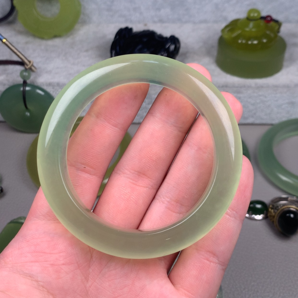 【闪购商品】未镶嵌蛇纹石玉岫玉58