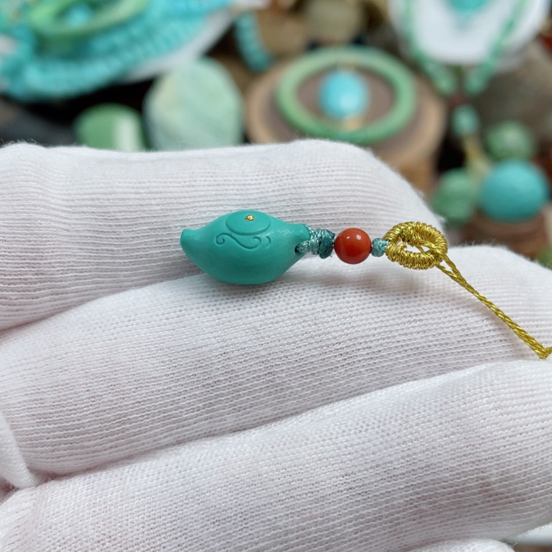 绿松石珠宝奇石未镶嵌