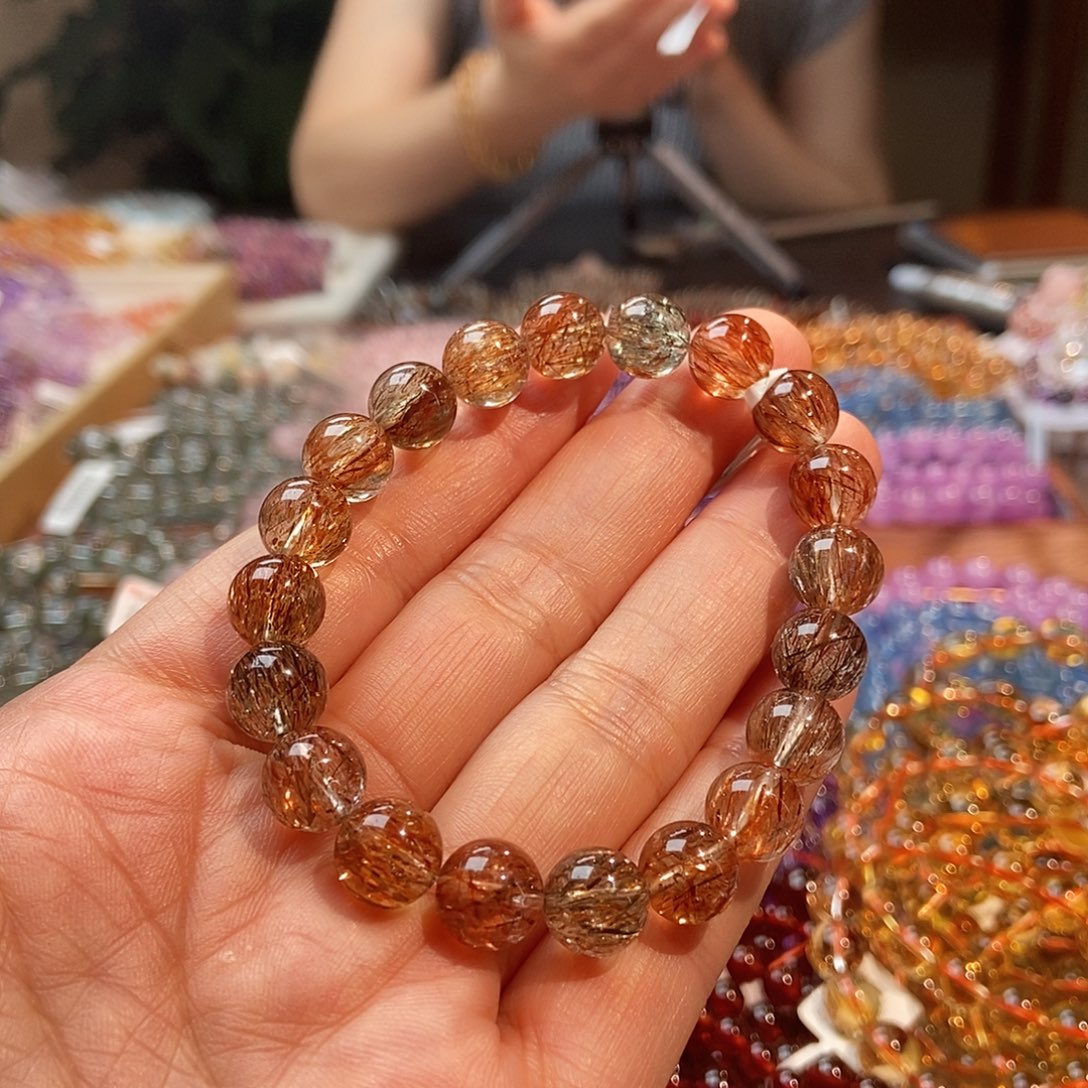 妮***妮水晶手链未镶嵌水晶手串9+