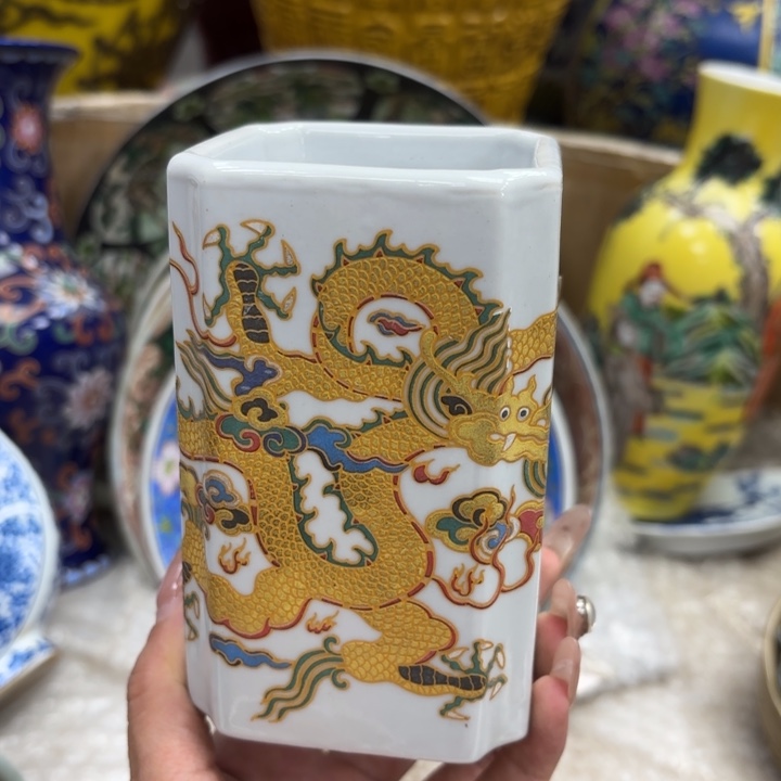 瓷片瓷器摆件 瓷器摆件