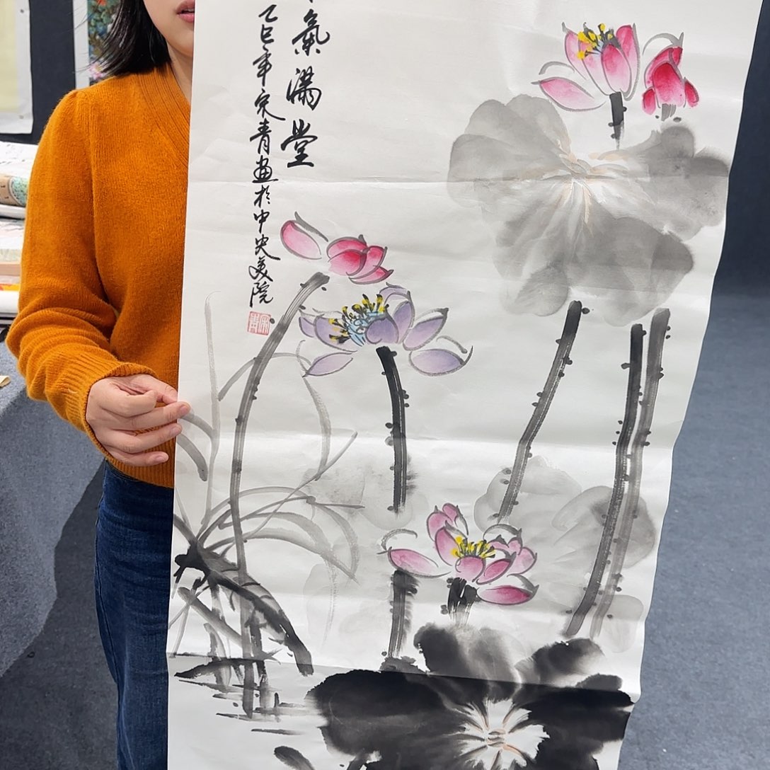 国画超级好看的一幅画在这里