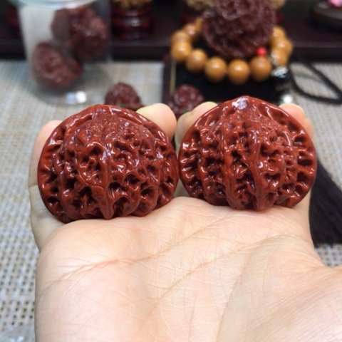 文玩核桃把件宫灯 40尺