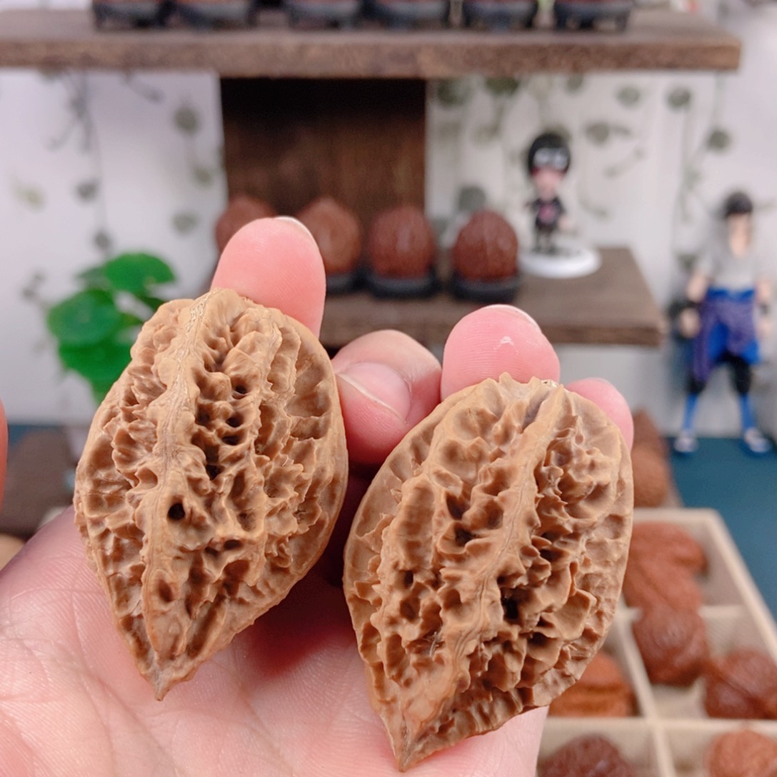 吊坠文玩核桃4¥¥刺花麟甲