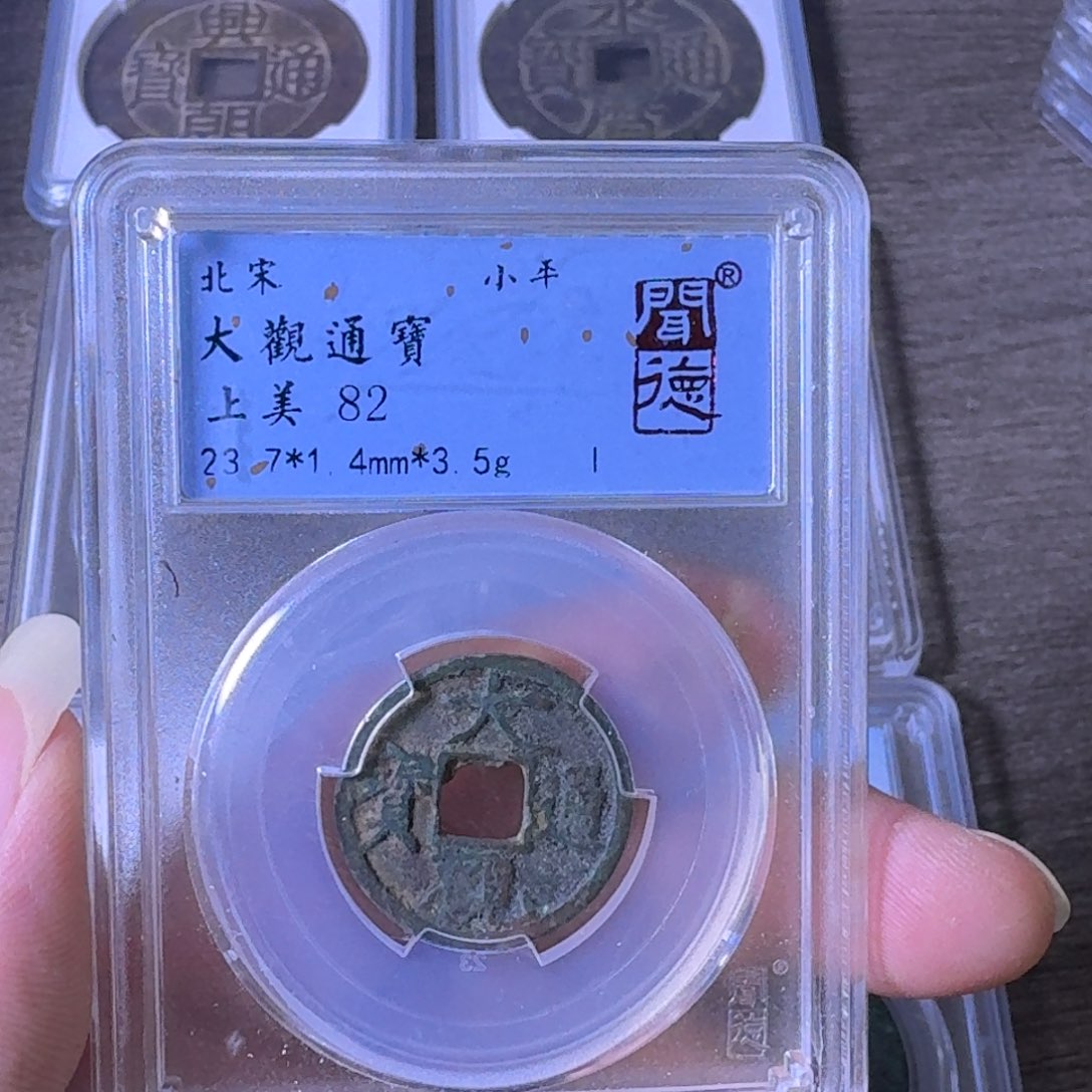 铜A闻博文化大观通宝
