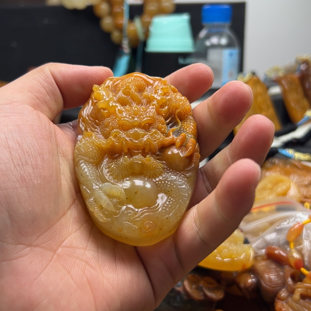 石英质玉（黄龙玉）未镶嵌多选一发货