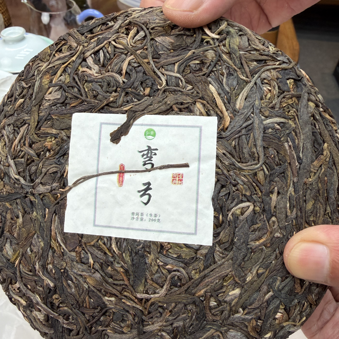 【厂长福利】2025年弯弓高杆古树生茶6克