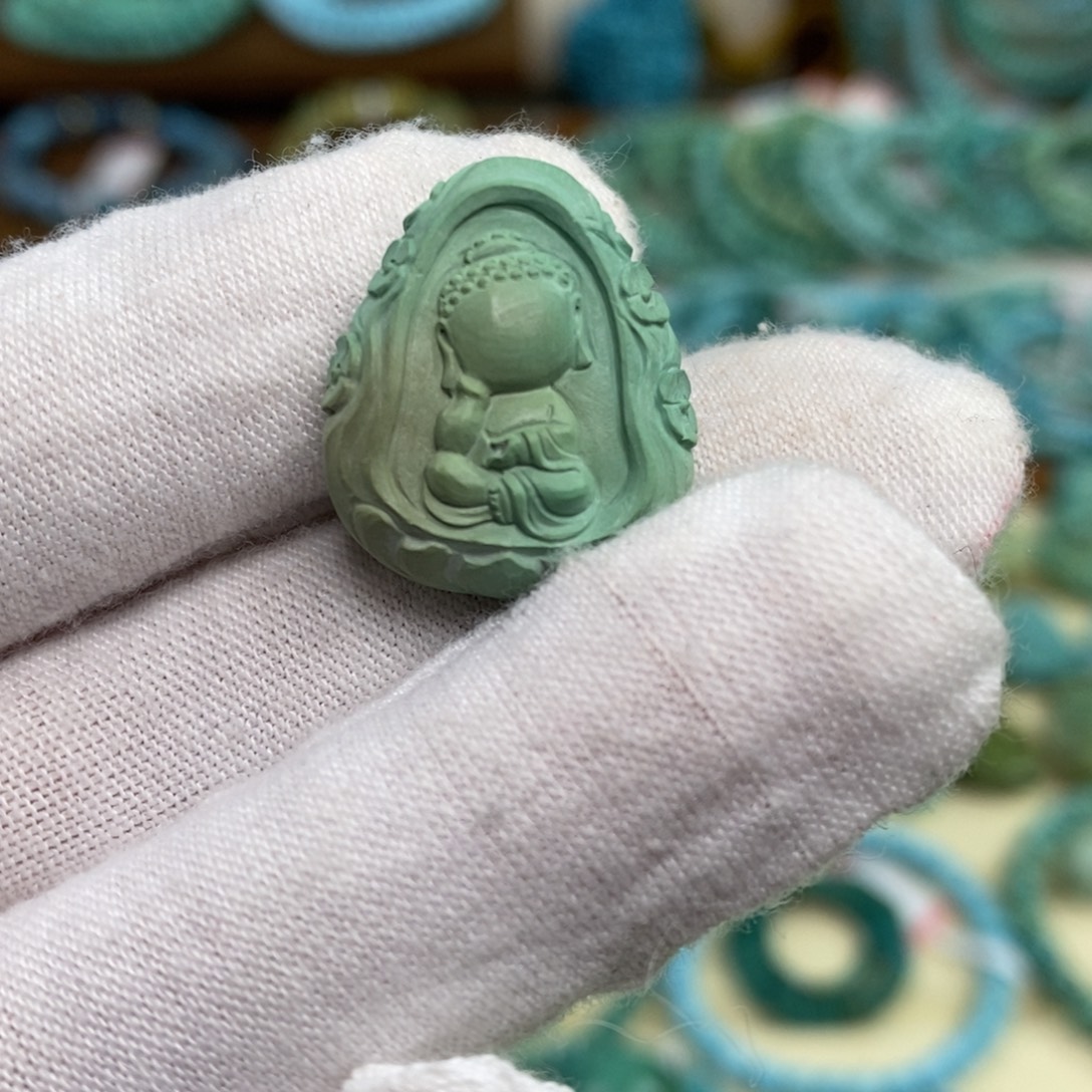 绿松石未镶嵌配饰