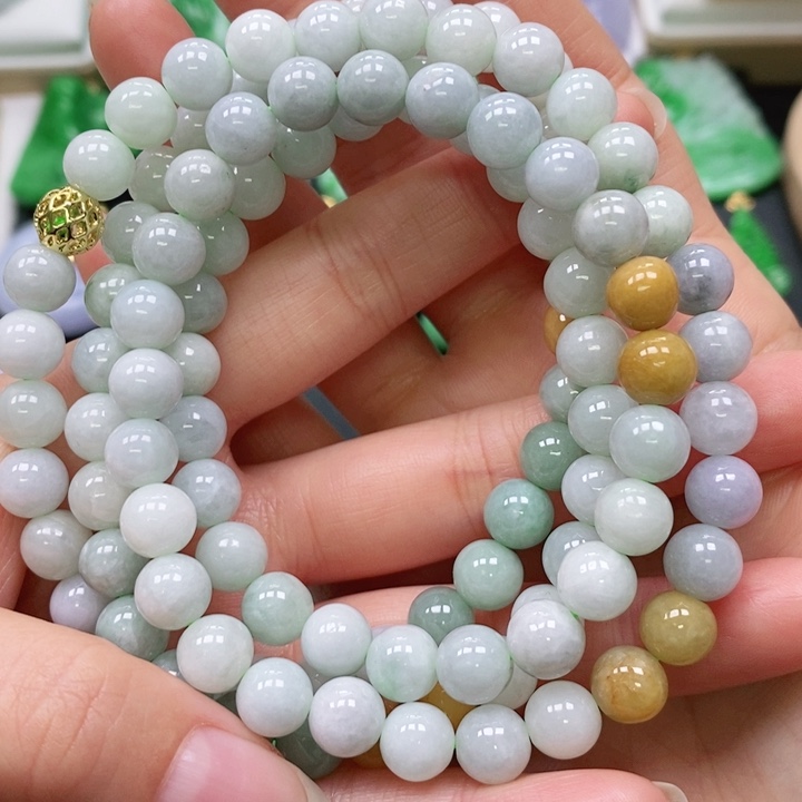 翡翠颈饰未镶嵌吊坠