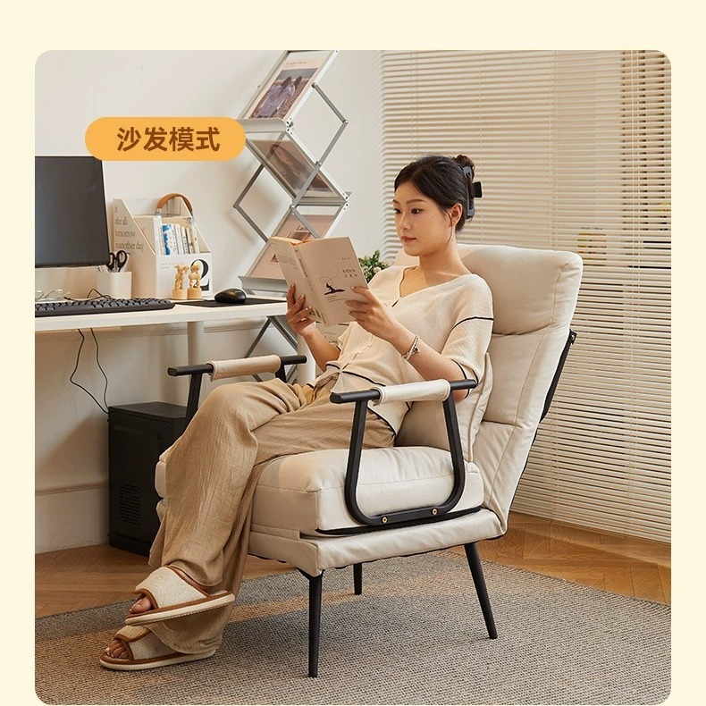 厂家直销办公室折叠躺椅午休时沙发座椅家用简约懒人沙发可坐可躺