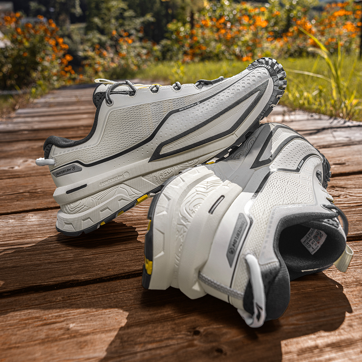 李宁户外CF溯丨行川徒步鞋男女防泼水休闲运动鞋子AHTU023