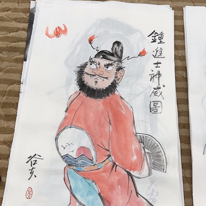 国画花鸟的翅膀和羽毛70.45