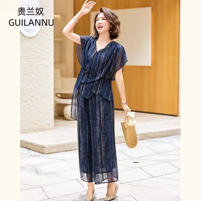 W785时尚法式休闲风时尚套装