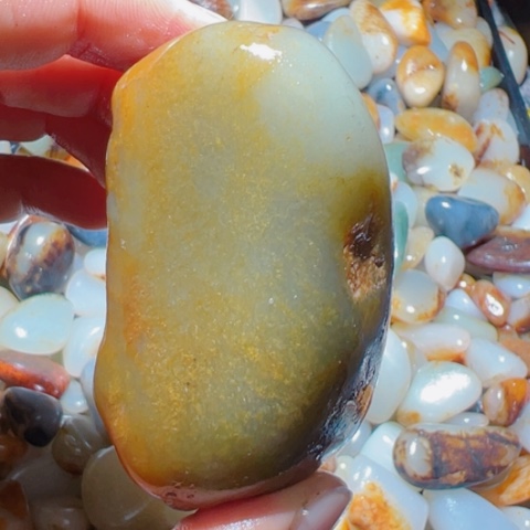 和田玉未镶嵌珠宝奇石170克