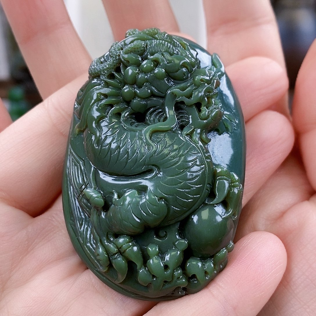 和田玉颈饰未镶嵌历****9