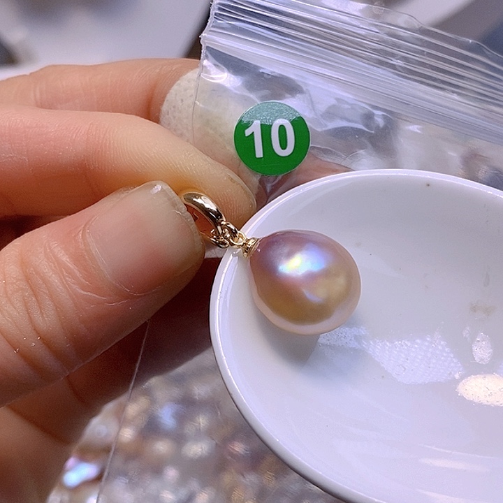 未镶嵌淡水珍珠吊坠
