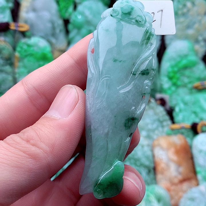 翡翠吊坠(不含链)未镶嵌