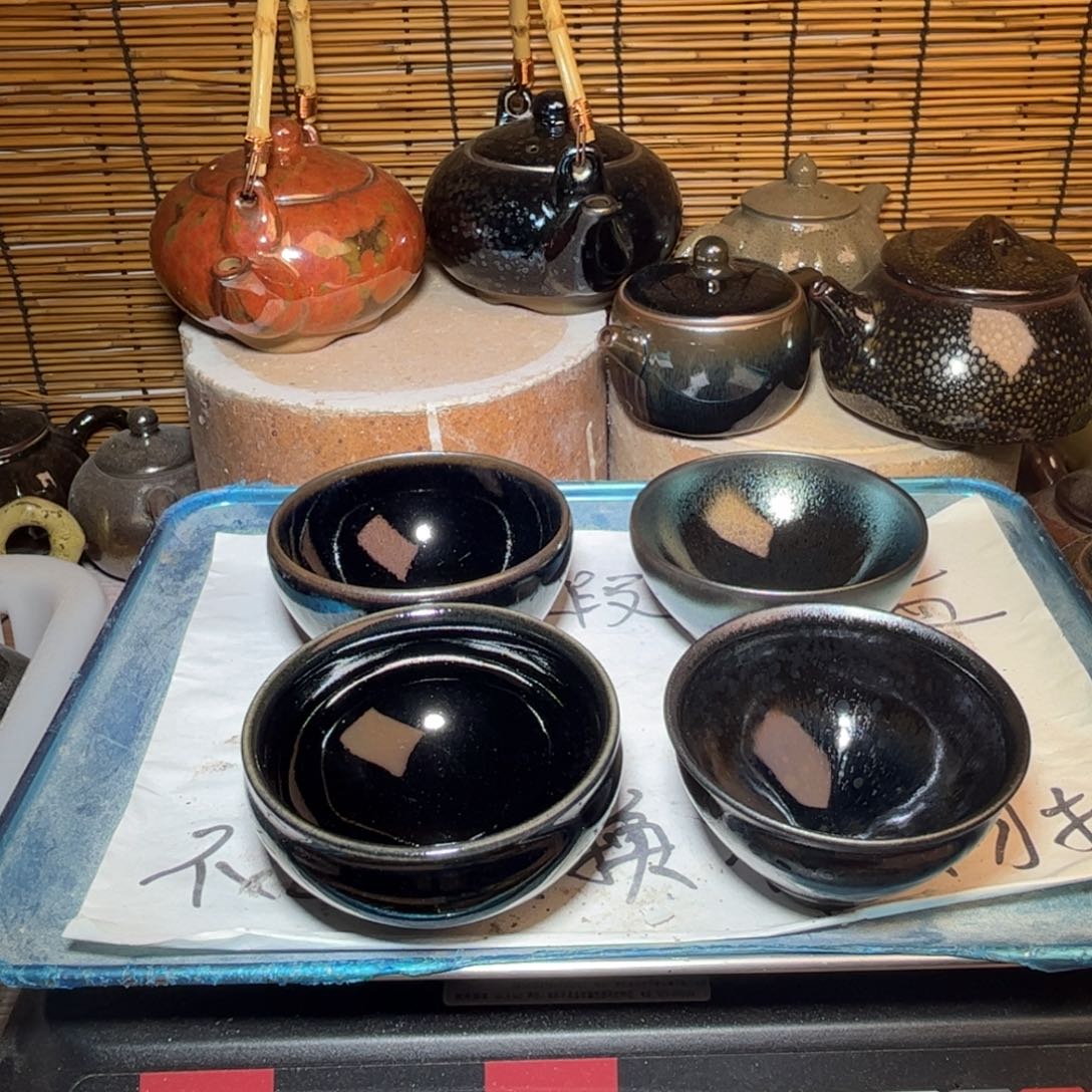 茶盏建窑建盏 微瑕作品