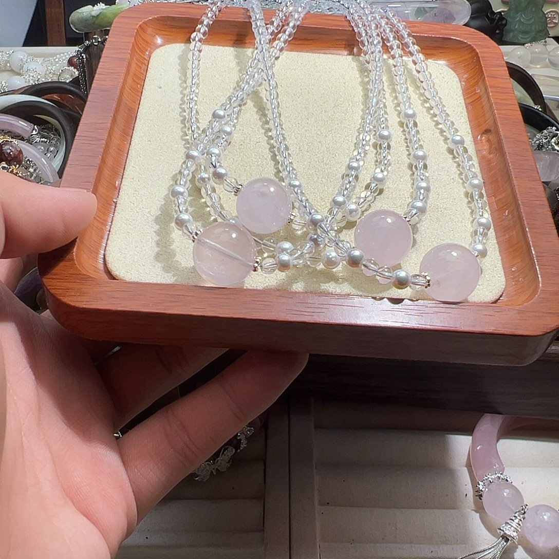 水晶未镶嵌手链水晶手链