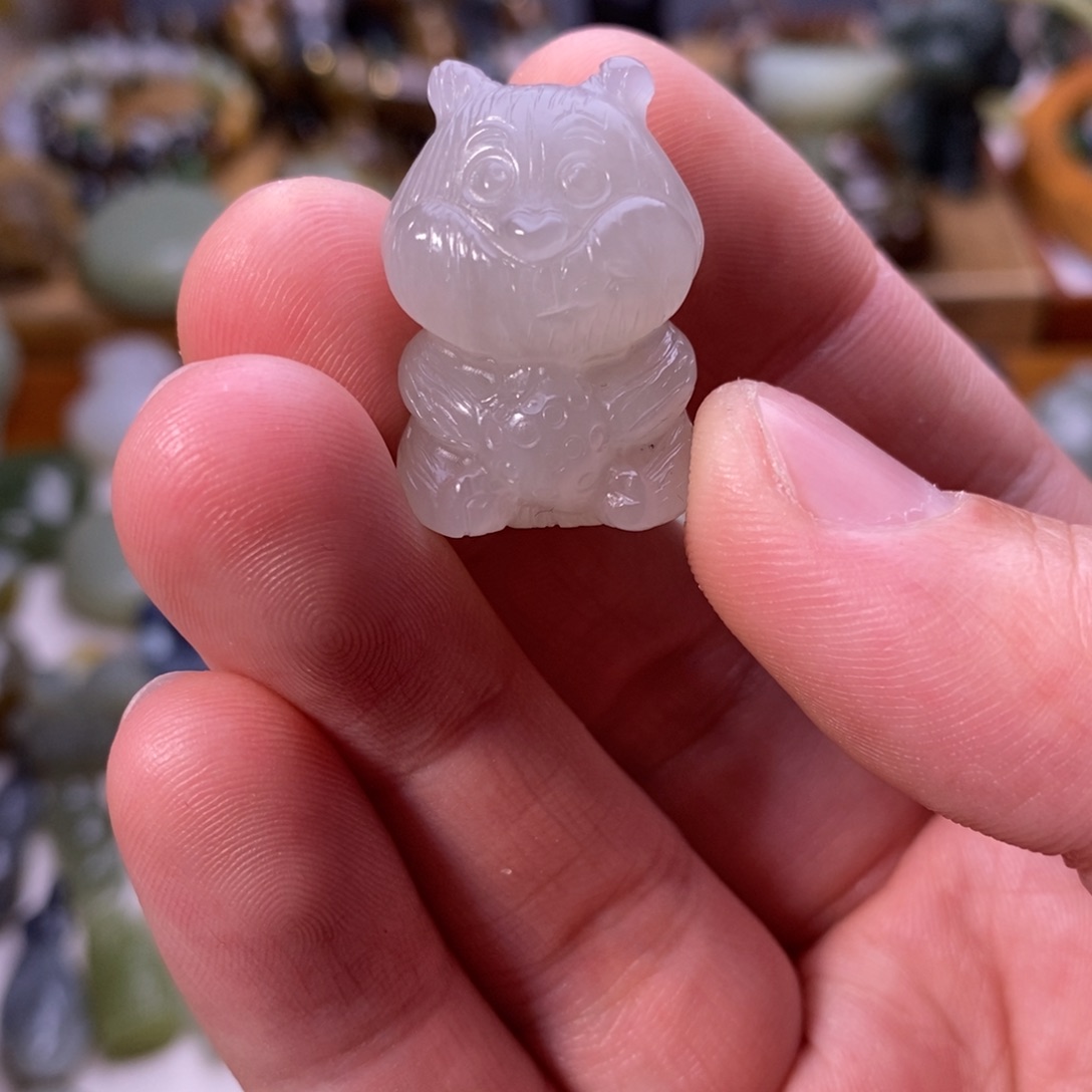 颈饰未镶嵌和田玉丢*