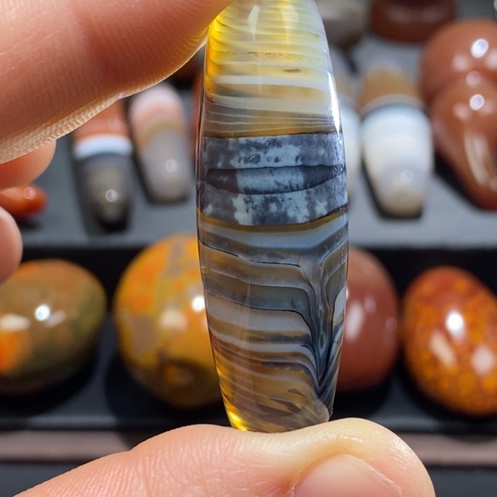 玛瑙/玉髓未镶嵌挂件