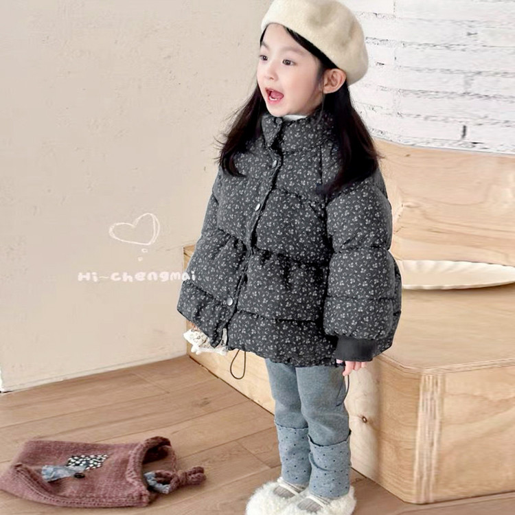 女童棉服冬季加厚2025新款儿童冬装棉衣女宝宝夹棉外套冬款棉袄