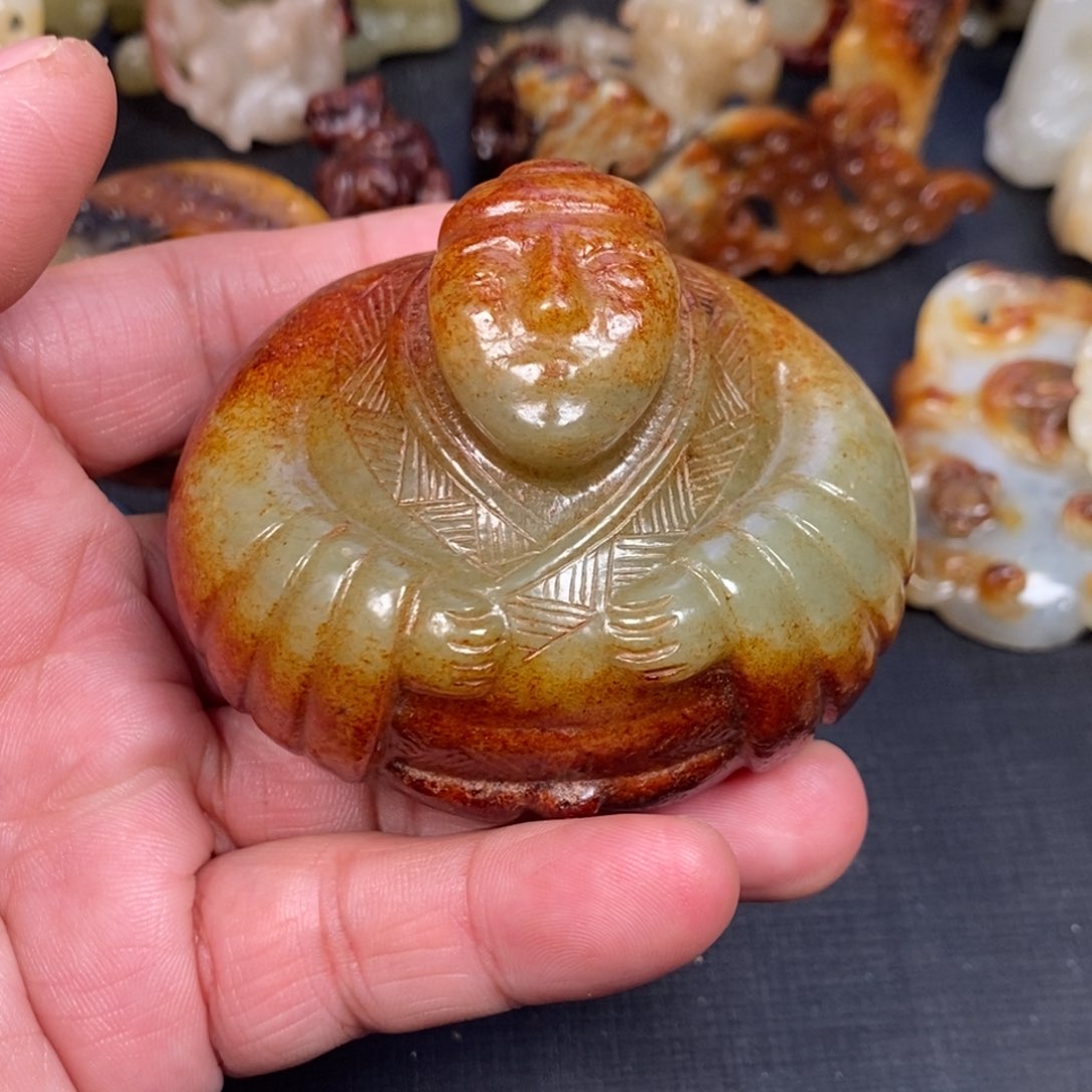 和田玉挂件未镶嵌用****3