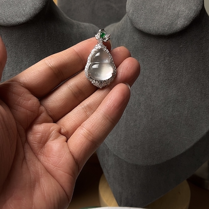 石英质玉葫芦银S925镶嵌Y****n