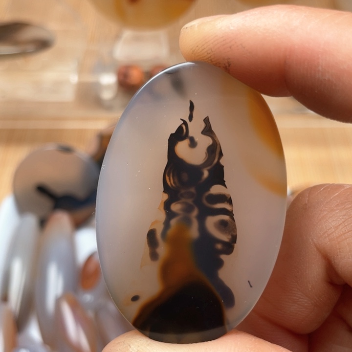 玛瑙/玉髓吊坠未镶嵌