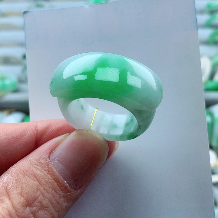 【闪购商品】未镶嵌戒指翡翠23-24号圈