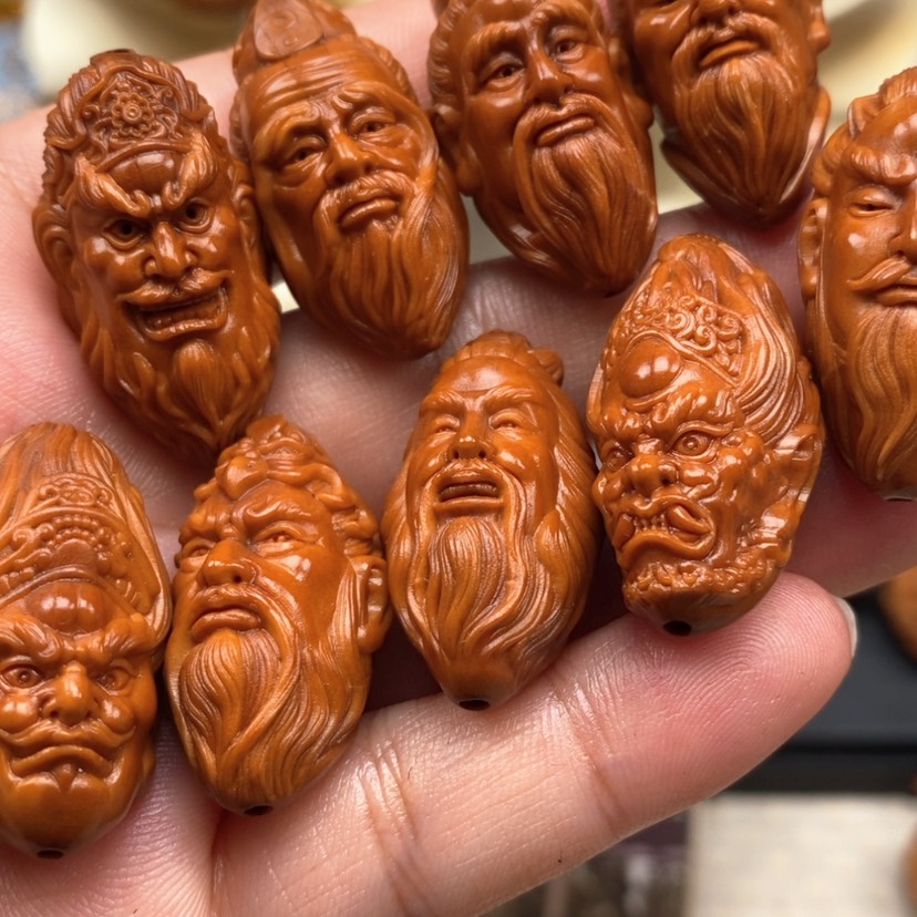 【闪购商品】橄榄核手串橄榄手工雕刻工艺