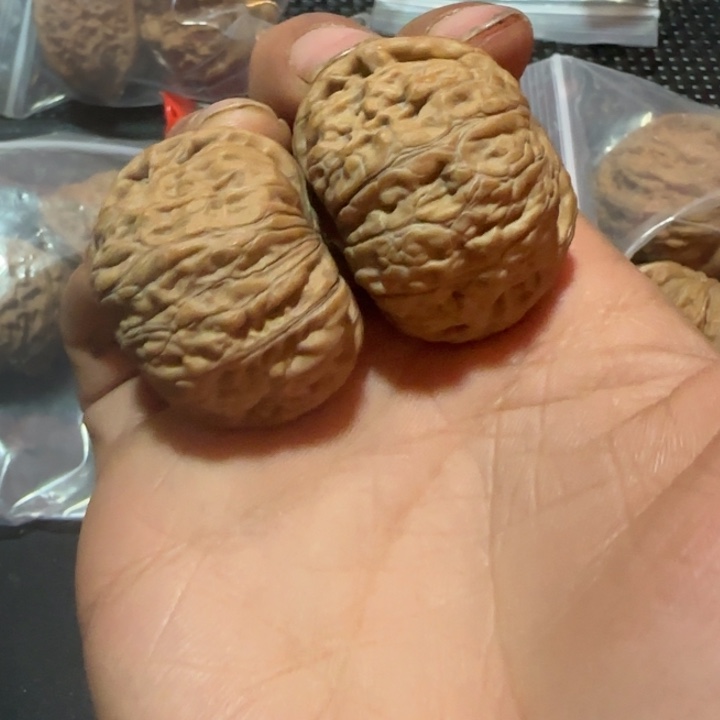文玩核桃把件平底锅